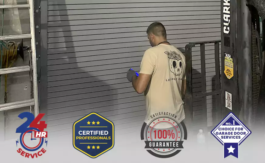 Garage Door Bottom Panel Repair in Ogden, UT