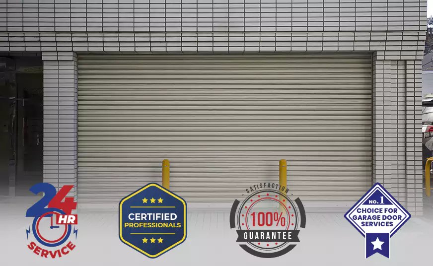 New Amarr Automatic Roll Up Garage Doors Installation in Ogden, UT