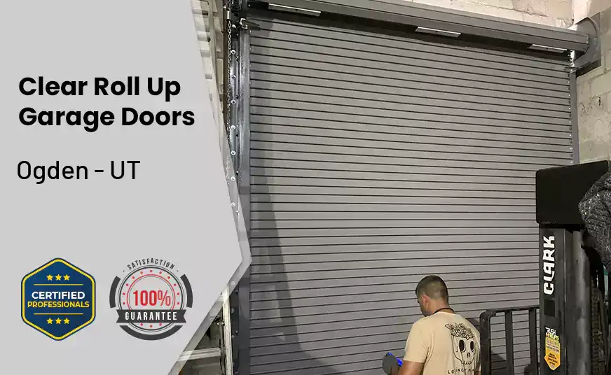 Clear Roll Up Garage Doors Ogden - UT 