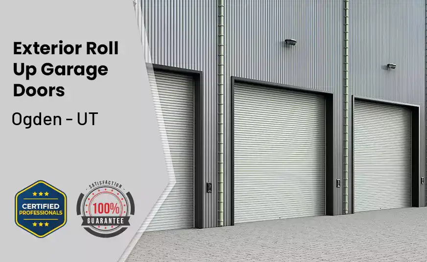 Exterior Roll Up Garage Doors Ogden - UT 