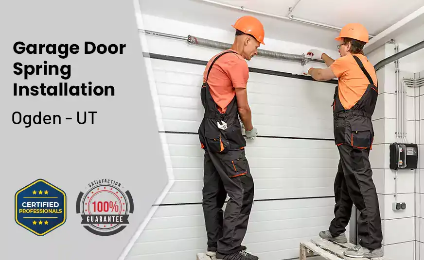 Garage Door Spring Installation Ogden - UT 