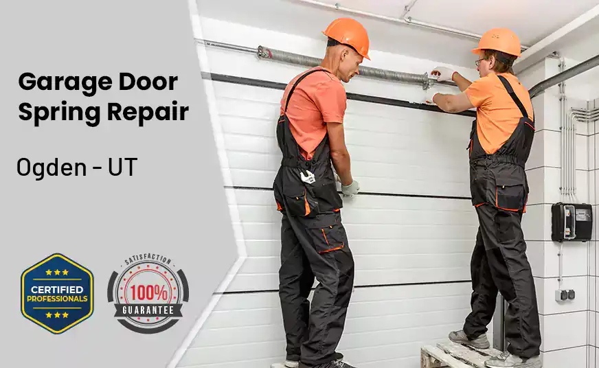 Garage Door Spring Repair Ogden - UT 