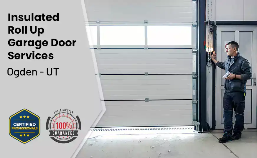 Insulated Roll Up Garage Door Ogden - UT 