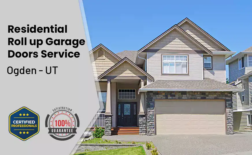 Residential Roll Up Garage Door Ogden - UT 